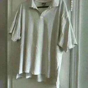 LL Bean. Mens XXL. White polo.